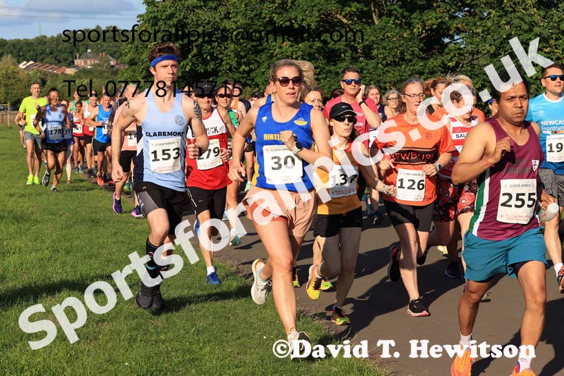 The 2024 Elswick Harriers Newburn River Run, Newcastle upon Tyne.  Photo: David T. Hewitson/Sports for All Pics